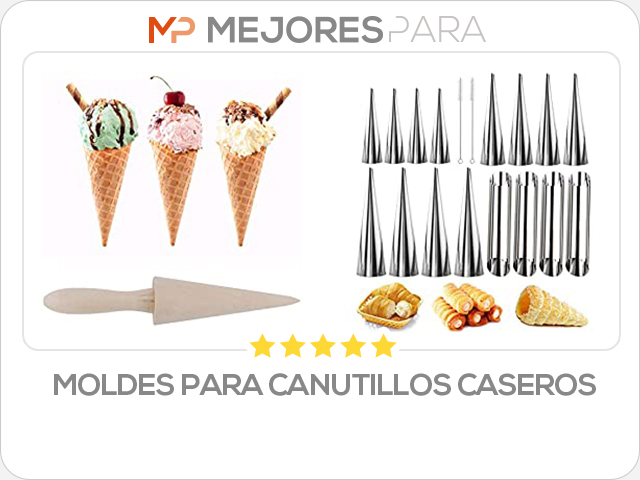 moldes para canutillos caseros