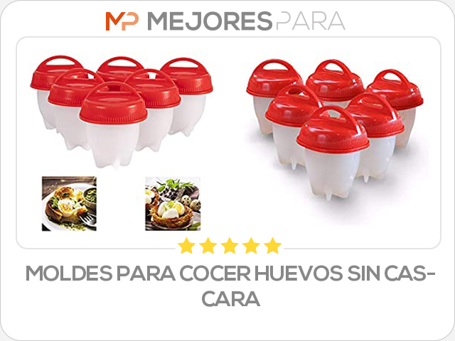 moldes para cocer huevos sin cascara