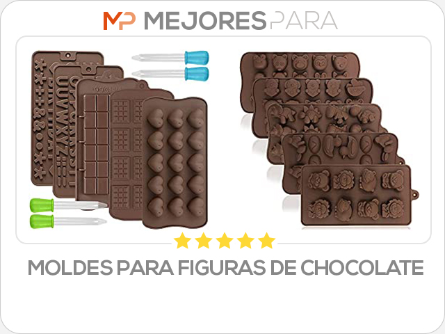 moldes para figuras de chocolate