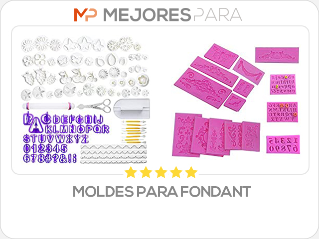 moldes para fondant