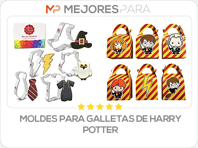 moldes para galletas de harry potter