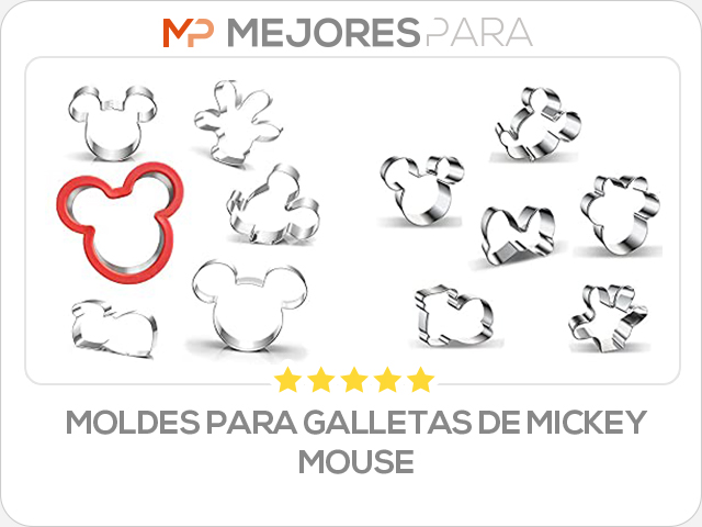 moldes para galletas de mickey mouse