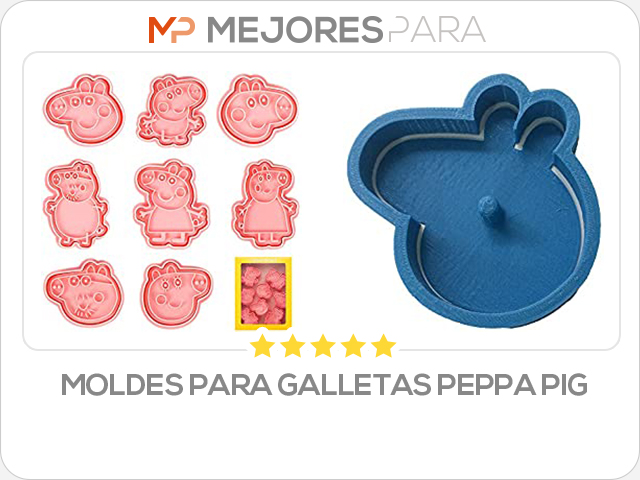 moldes para galletas peppa pig