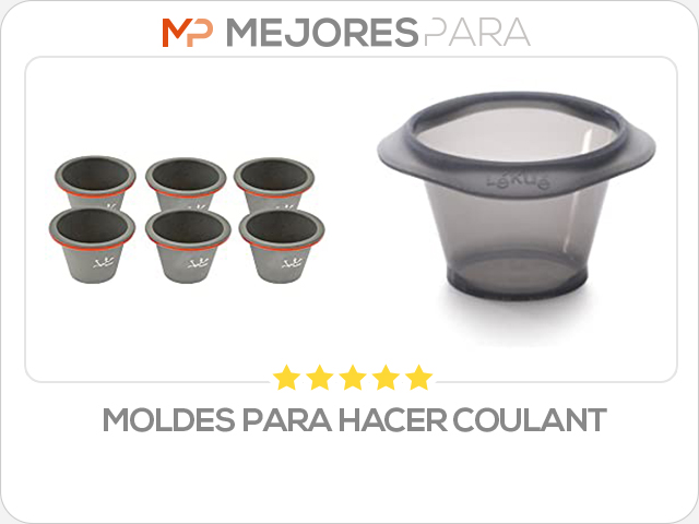 moldes para hacer coulant