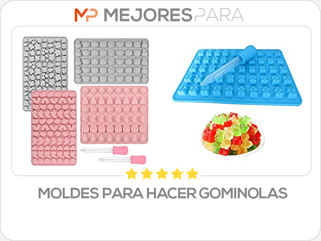 moldes para hacer gominolas