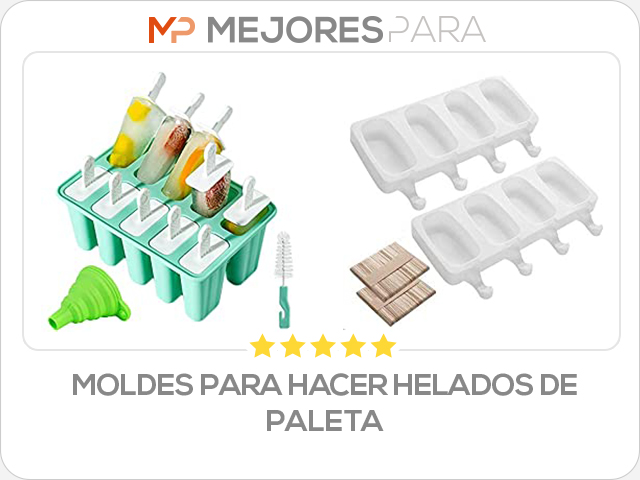 moldes para hacer helados de paleta