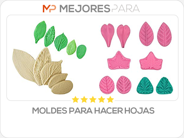 moldes para hacer hojas