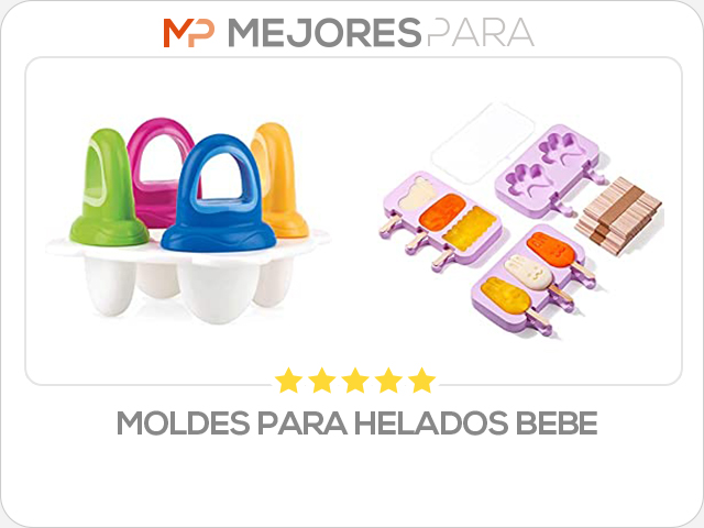 moldes para helados bebe