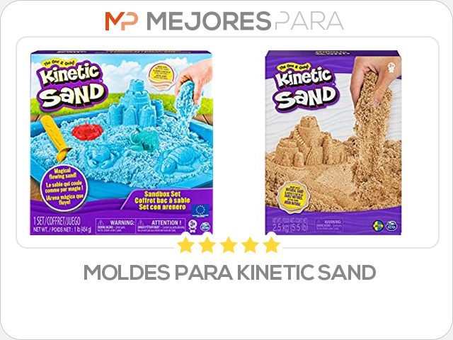 moldes para kinetic sand