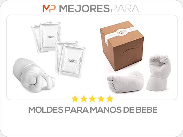 moldes para manos de bebe