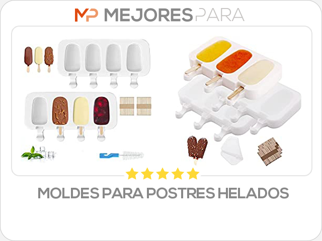 moldes para postres helados