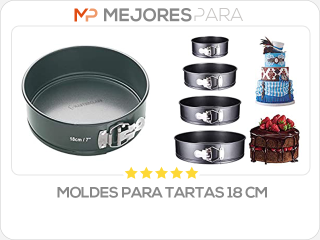 moldes para tartas 18 cm