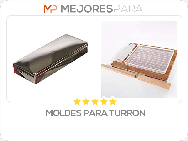 moldes para turron