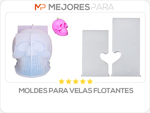 moldes para velas flotantes