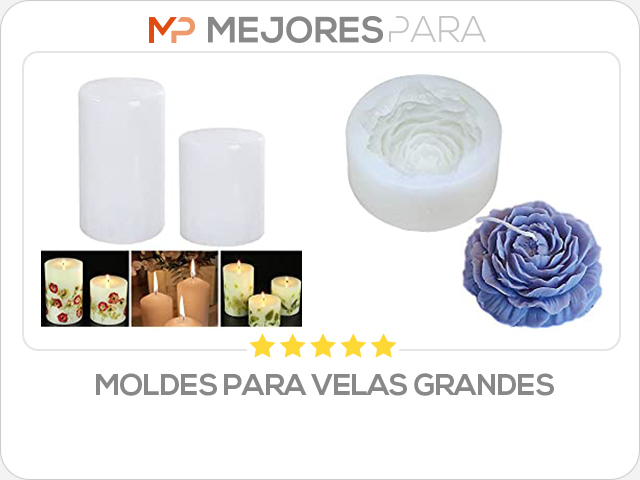 moldes para velas grandes