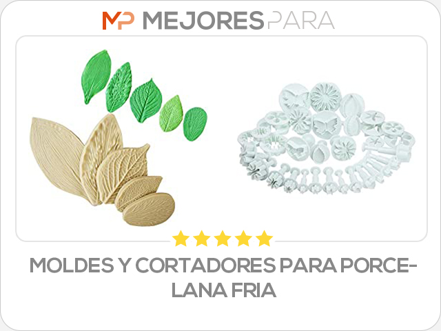 moldes y cortadores para porcelana fria