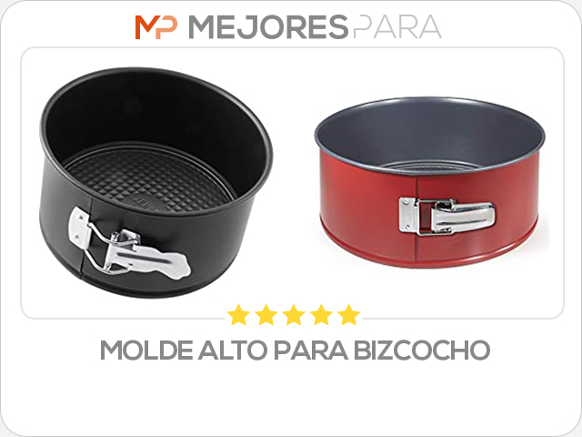 molde alto para bizcocho