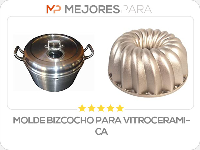 molde bizcocho para vitroceramica