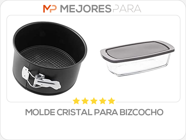 molde cristal para bizcocho