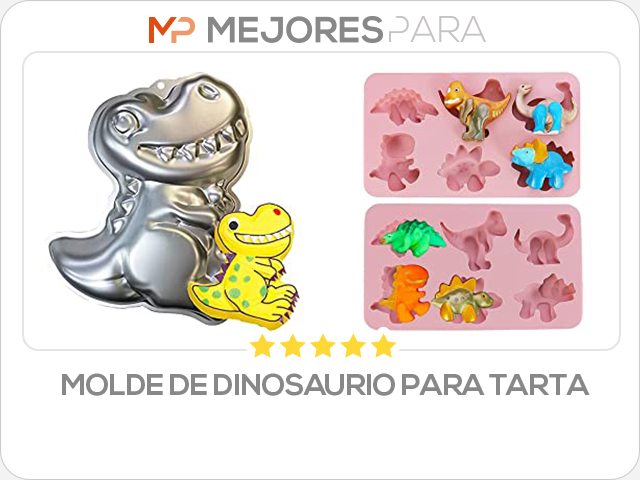 molde de dinosaurio para tarta