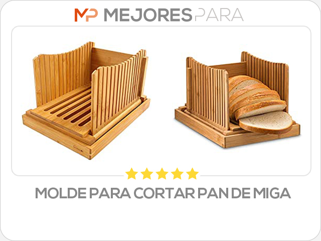 molde para cortar pan de miga