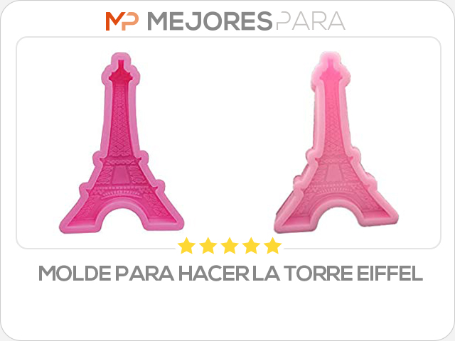 molde para hacer la torre eiffel