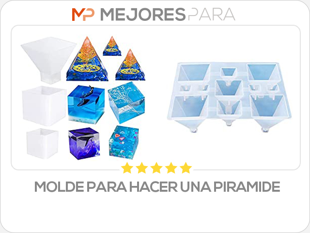 molde para hacer una piramide