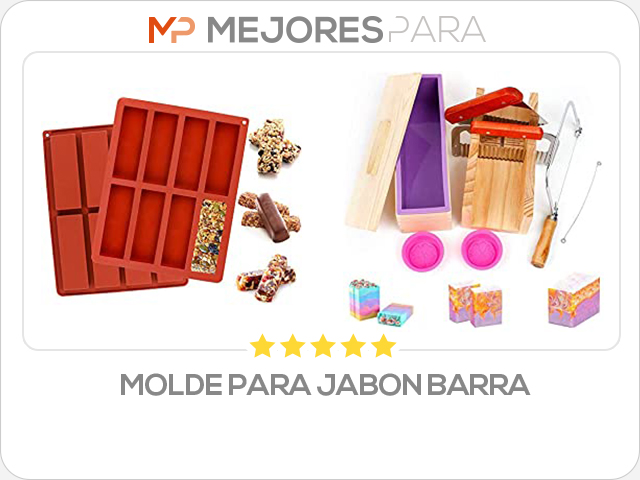 molde para jabon barra