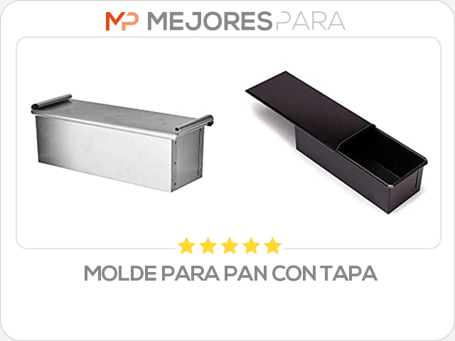 molde para pan con tapa