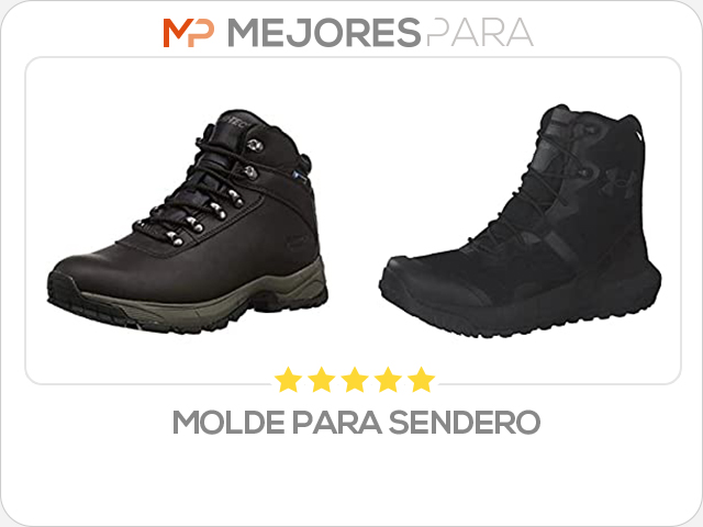 molde para sendero