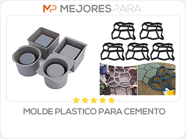 molde plastico para cemento