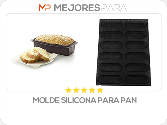 molde silicona para pan