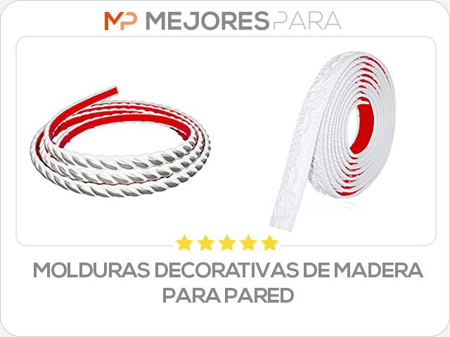 molduras decorativas de madera para pared