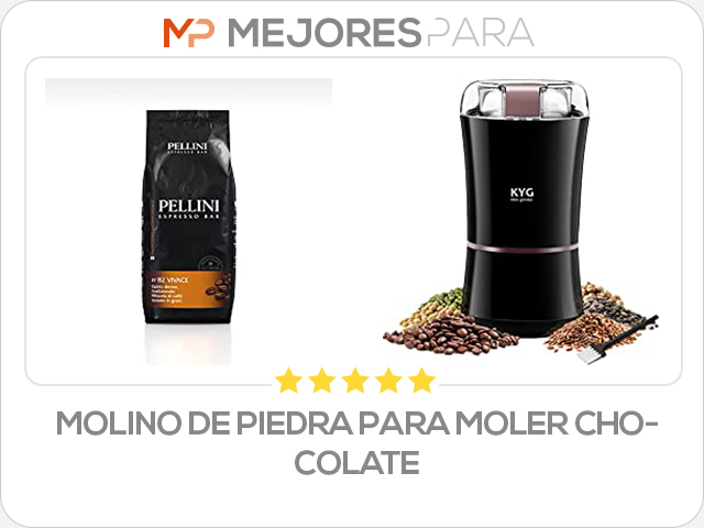 molino de piedra para moler chocolate