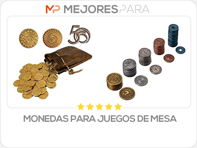 monedas para juegos de mesa