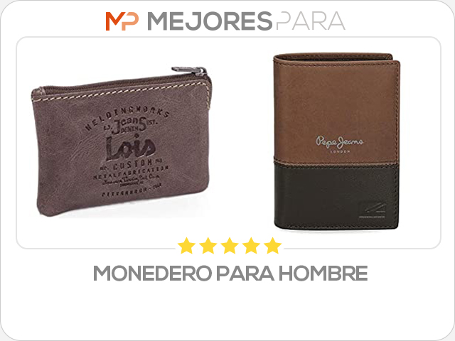 monedero para hombre