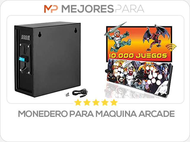 monedero para maquina arcade