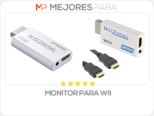 monitor para wii