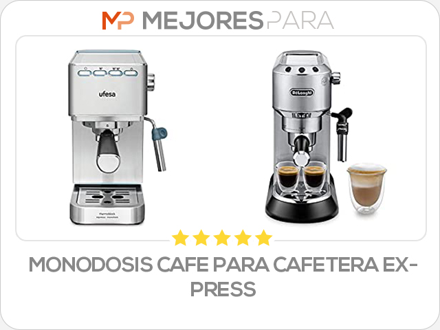 monodosis cafe para cafetera express