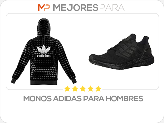 monos adidas para hombres