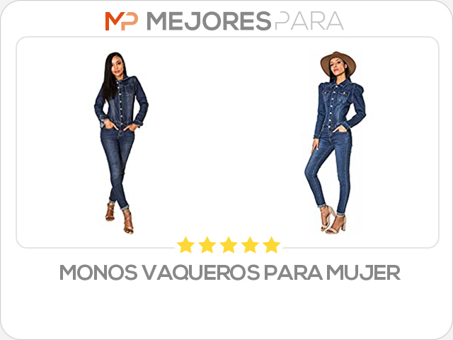 monos vaqueros para mujer