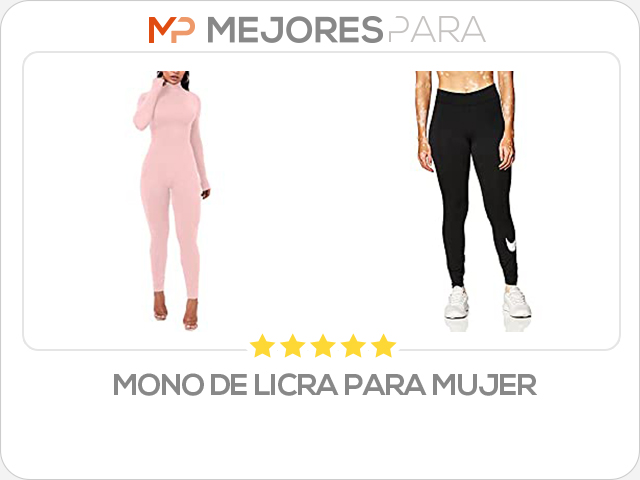 mono de licra para mujer