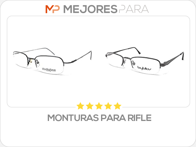 monturas para rifle