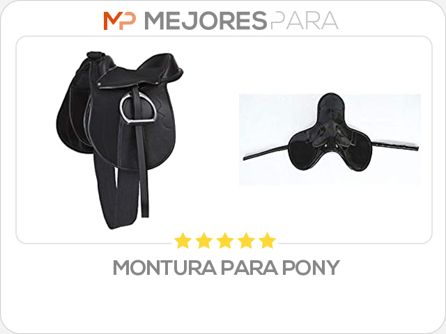 montura para pony