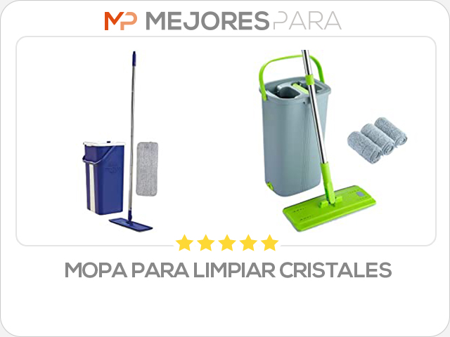 mopa para limpiar cristales