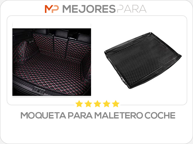 moqueta para maletero coche