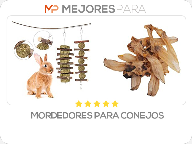 mordedores para conejos