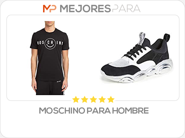 moschino para hombre