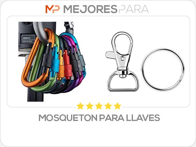 mosqueton para llaves