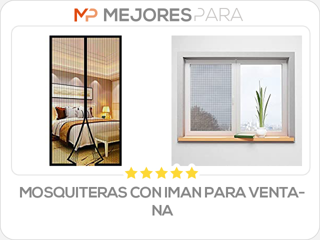 mosquiteras con iman para ventana